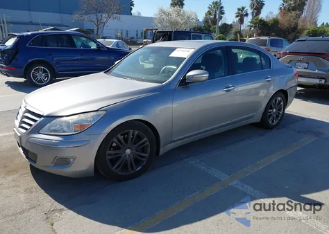 2011 Hyundai Genesis 4.6 из США, поврежденный, VIN KMHGC4DF3BU127358